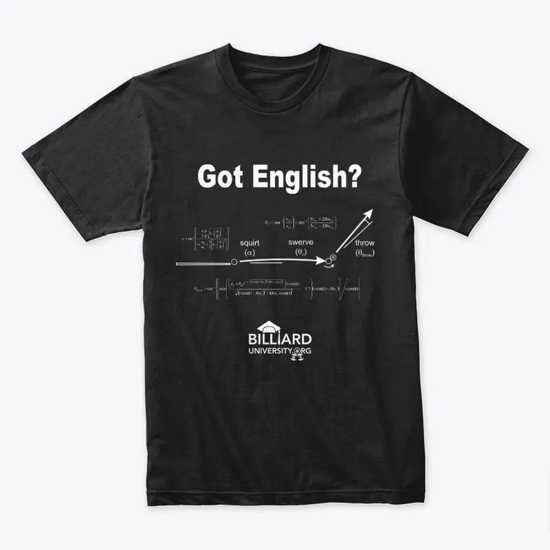 "Got English?" Pool/Billiards