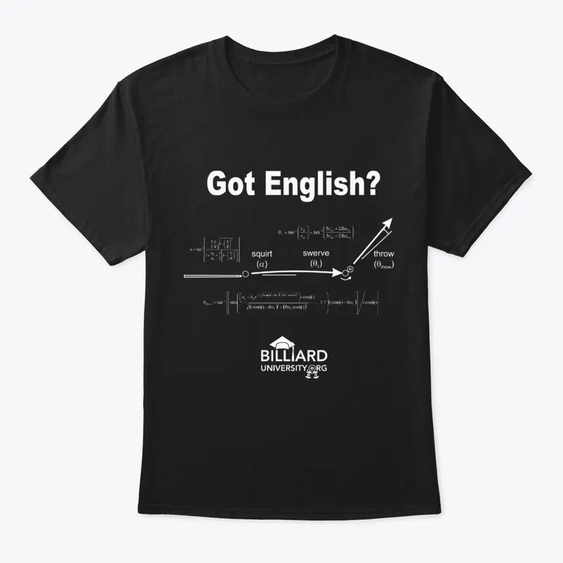 "Got English?" Pool/Billiards