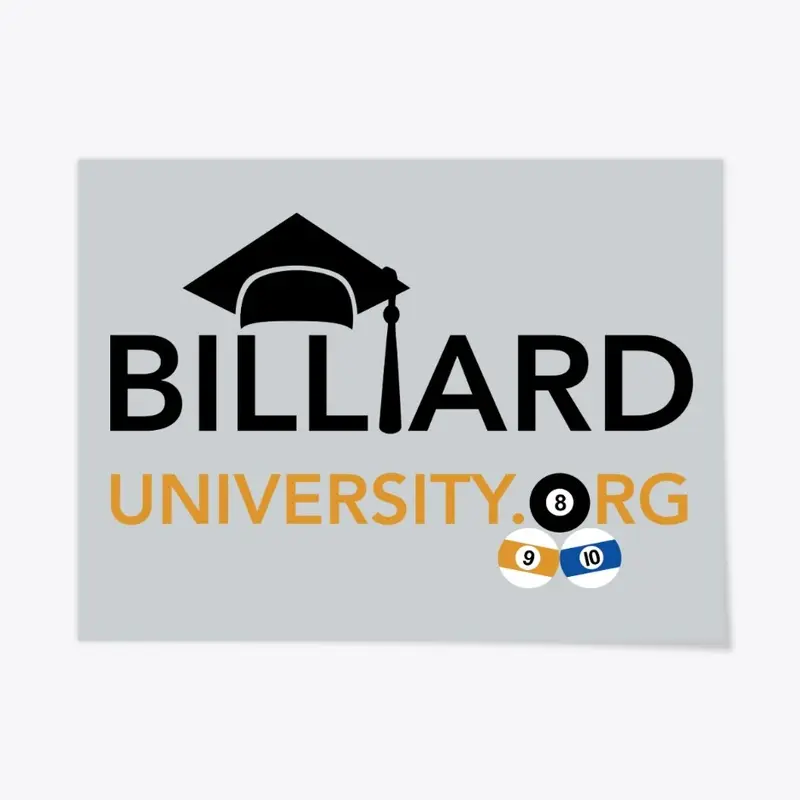 Billiard University poster